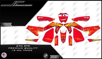 ETM RTR graphics kit decals  THICK AND HIGH GLOSS .....