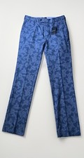 Peter Millar Crown Crafted Performance Pants Blue Floral Stretch 30x32 NWT