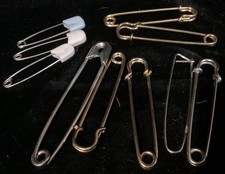 skirt  diaper pins Vtg mixed lot 10 