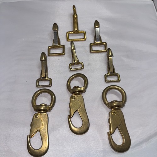 Swivel & Snap Barrel Hook(Heavy) Miscellaneous Sizes Lot Of9 