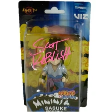 Sasuke Naruto Mini Ninja Signed by Scott Koblish 🔥 SWAU Authenticated Viz