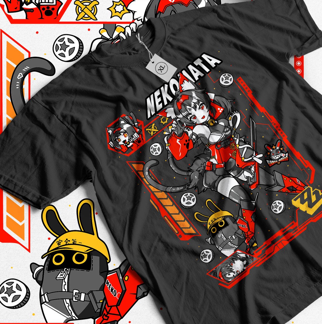 Nekomata zzz shirt Zenless Zone Zero Japanaise Anime Gift Shirt