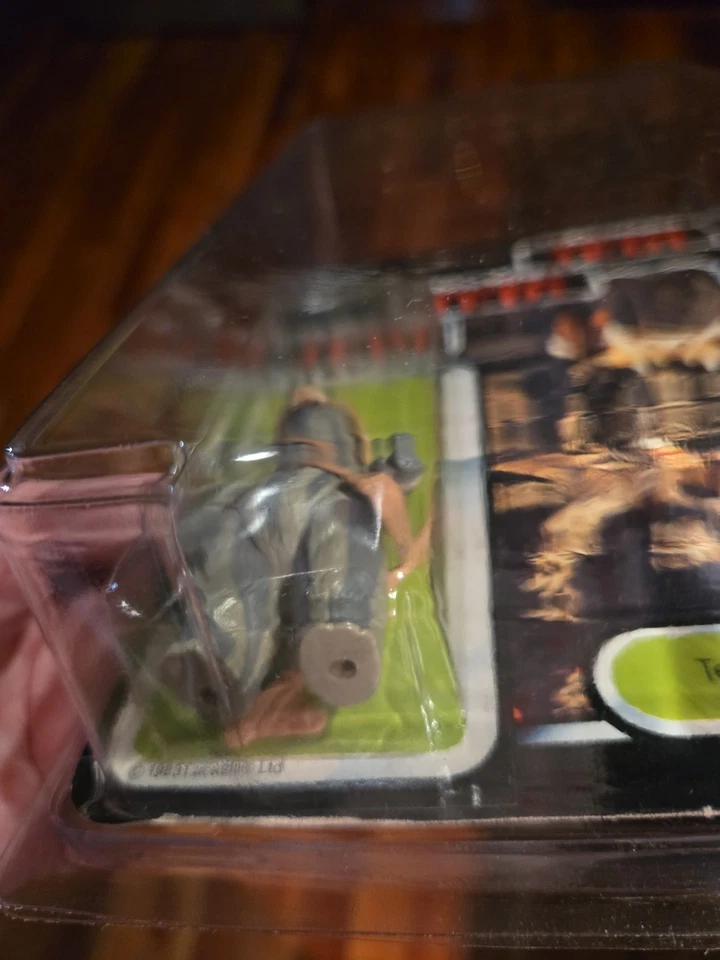 TriLogo Ewok Teebo 79 Back Star Wars ROTJ El Retorno del Jedi 1983 Kenner Foto 3 de 4