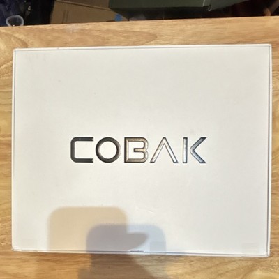 Cobak Folding Folio Case Cowhide Leather Red for Tablet/E-Reader