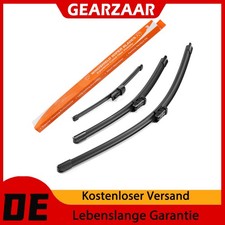 Wischerblätter 24+16+11 Zoll für VW Polo 6R 6C Scheibenwischer Set Neu