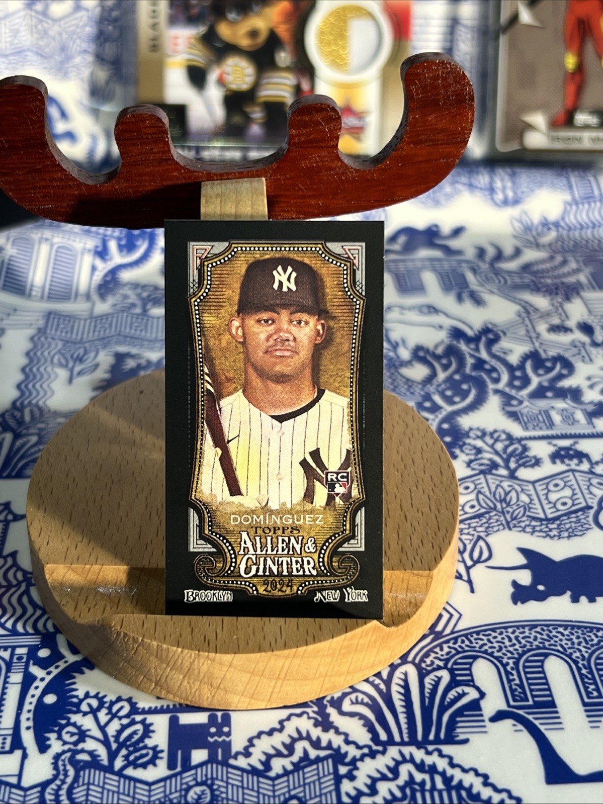 2024 Topps Allen & Ginter - Jasson Dominguez #31 Mini Black Border (RC)