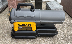 DEWALT DXH70CFAV Portable Forced Air Kerosene Jobsite Heater Torpedo
