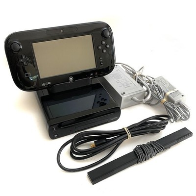 Nintendo Wii U Console Gaming System Bundle WUP-101 & WUP-010 32GB Tested