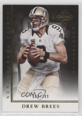 2014 Panini Limited /399 Drew Brees #72 HOF gb9