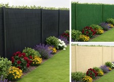 Rotolo Arella Canna Di Bamboo PVC Rete Recinzione Frangivista Naturale