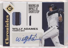 2018 Panini Chronicles Holo Gold 46/49 Willy Adames #CSS-WA Rookie Auto RC 2d9