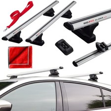 Dachträger für 2004-2012 Lancia Musa 1 I 5-Tür Aluminium Grundträger