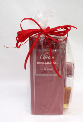 Cartier Declaration Eau De Toilette 3.3 oz New Sealed L'Envol Travel Size .33oz