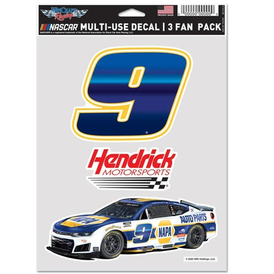 #ad Chase Elliott 2026 Multi Use NAPA #9 Decal 3 Pack $8.79