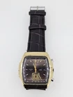 Seiko 7016-5029 Automatic Chronograph MONACO Watch Vintage Men's Brown Dial 17J