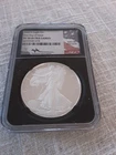 2020-S American Silver Proof Eagle First Day NGC PF 70 ULTRA CAMEO Mercanti
