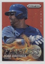 2013 Panini Prizm Fearless Target Red Prizm Jose Bautista #F20 1p5