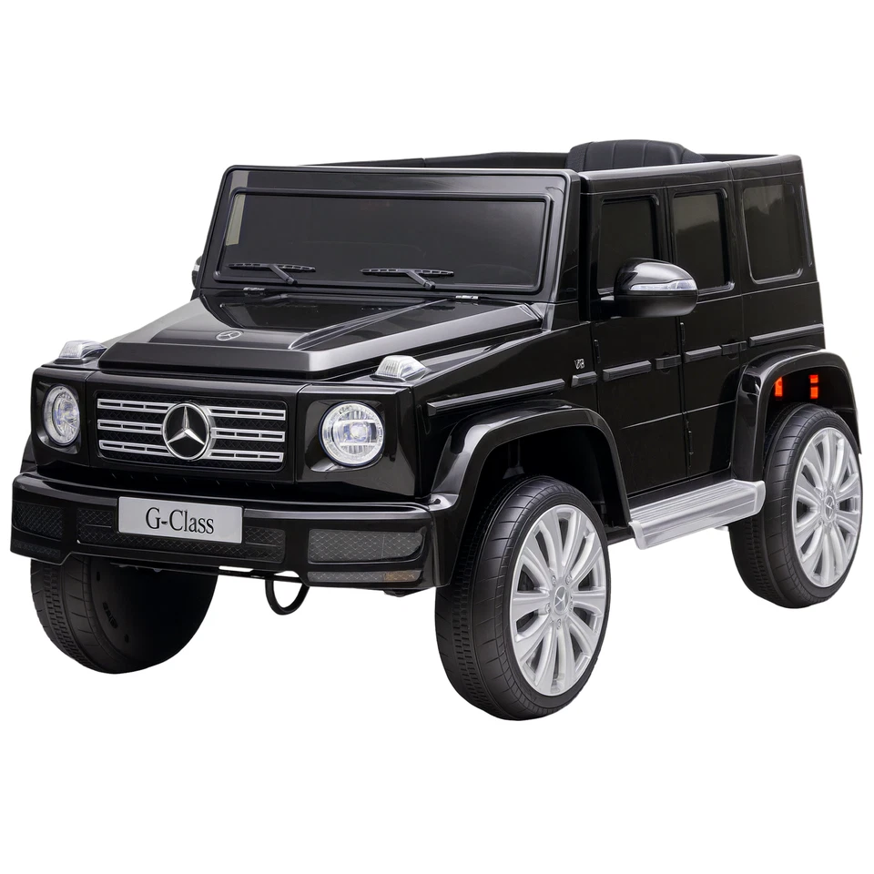 HOMCOM Mercedes Benz G500 12V Kids Electric Ride On Car w/ Remote Control Black