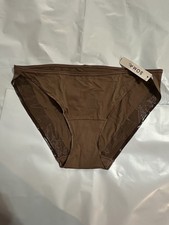 Soma Brand Panties, Size Large, Chocolate Brown, New With Tags