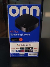 onn 4K Plus Streaming Device, Google TV 16GB Storage, 2GB RAM