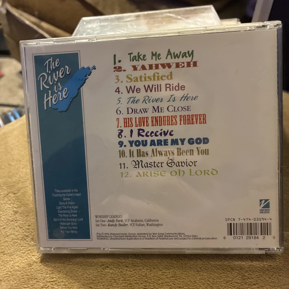 The River is Here - Andy Park & Randy Butler - CD Foto 2 de 4