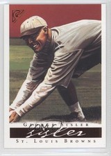 2003 Gallery Hall of Fame Edition George Sisler (Red Wall In Background) HOF 0q3