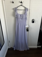 Mori Lee Bridesmaid Dress NWT 21625 Violet US Size 10