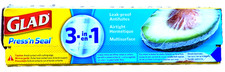 GLAD PRESS'N SEAL MULTIPURPOSE SEALING WRAP, LEAK PROOF, 140 SQFT 13m  TOTAL