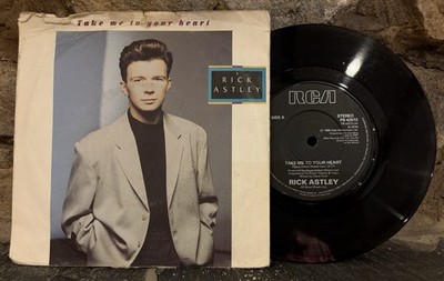 Rick Astley - Take Me To Your Heart  - 7'' Vinyl Single 1988 RCA Records PB 42573