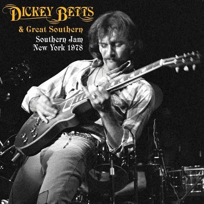 DICKEY BETTS  GREAT - Southern Jam  New York 1978 White/Red/Blue Vi - J1398z