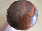 Antique Brown /Tiger Swirl Door Knob Set W/Adjustable Shaft, New Brass Fasteners — photo 4