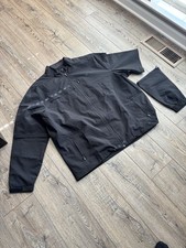 Walter Hagen Golf Black Rain Jacket Zip Off Sleeves Men’s XXL