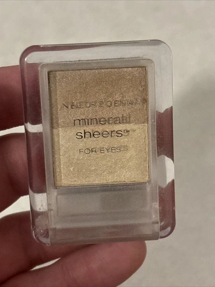 Neutrogena, Mineral Sheers For Eyes SAND 40, .12 Oz 3.4G, Discontinued FREE SHIP - Image 2 of 3