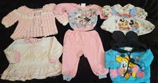Vintage Baby Clothes Some Disney Mickey And Minnie Lot Various Sizes AS IS FAIR