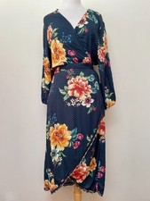 Farm Rio Floral Wrap Dress XL