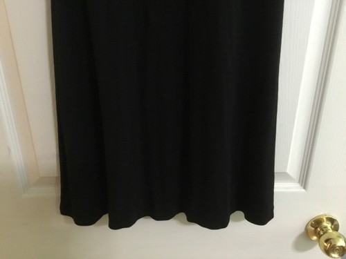 Vintage Casual Corner Annex Floral Tie Black Pullover A Line Dress Women petite - Bild 4 von 5