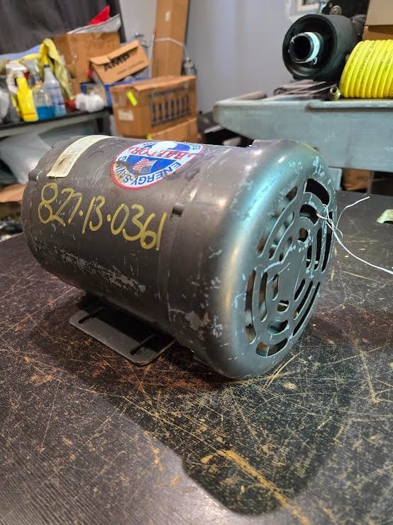 M3461 Baldor Reliance 1/2HP 1725RPM 230/460V 48 TEFC 3Ph 2/1A 1/2