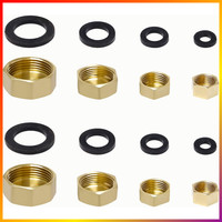 Blanking Plugs 1/2-1 3/4 Zoll Messing Mit Dichtungen FüR Wasserrohre Garten