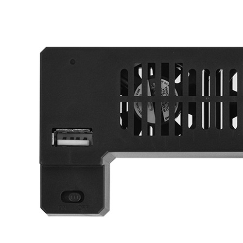 Portable USB Cooling Fan for Xbox One X Console Heat Reduction Side Mount - Picture 10 of 12