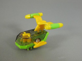 FLUGZEUGE: Raumgleiter D/EU 1982/85 Nr. 2 gelb/grün (Räder braun)