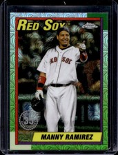 2025 Topps Update Manny Ramirez Silver Pack 1990 Chrome Mojo Refractor #U90C-38