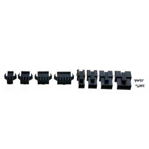 Cable Dupont-Kabelverbinder Kit JST-2.54 MM Noir Ensemble 2/3/4/5-polig Prise - Foto 12 di 12