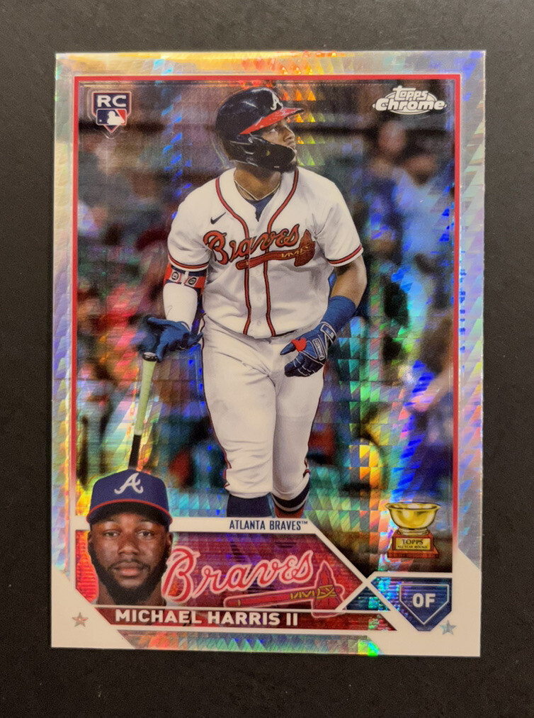 2023 Topps Chrome Michael Harris II Prism Refractor #79 (RC) ROOKIE (c)