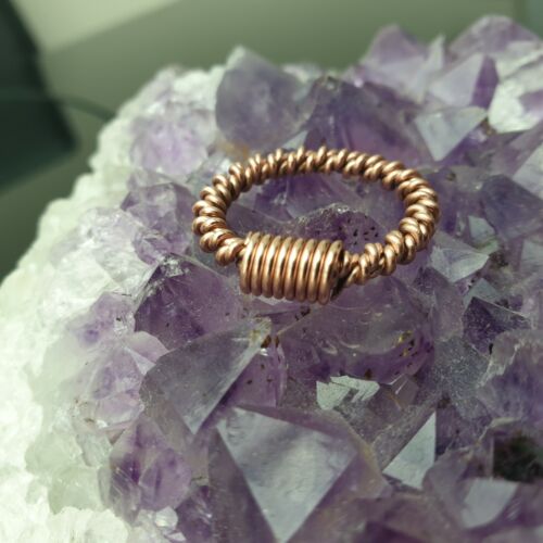 Anello Dito Tensore Singolo, Doppio Avvolto Bobina, Cubito Sacro Orgone Regolabile - Foto 41 di 63