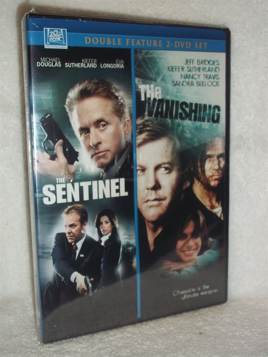 The Sentinel The Vanishing Double Feature (DVD, 2008, 2-Disc) crime  thrillers - Main Image