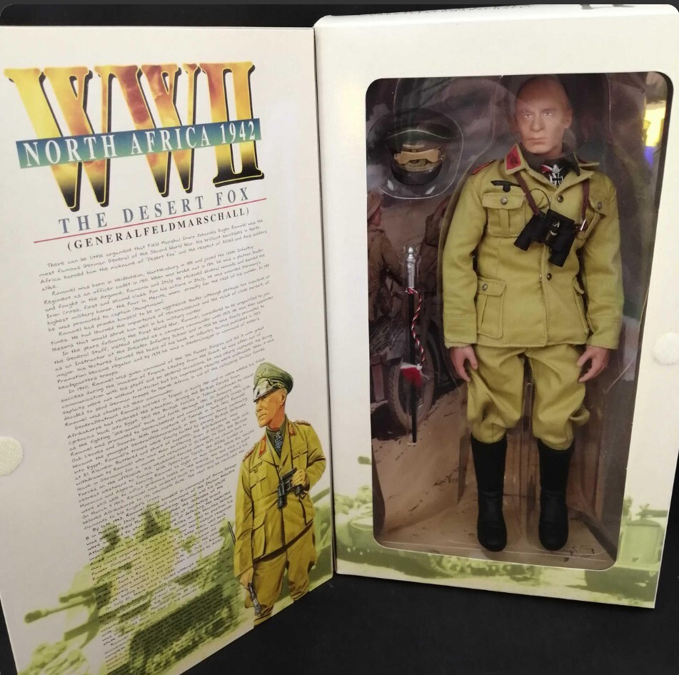 DRAGON WWⅡ NORTH AFRICA 1942 Rommel Dragon Action Figure 1:6 WWII Rommel DESERT FOX, NORTH