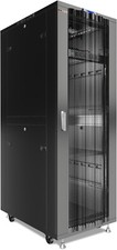 Sysracks 42U 24'' Deep IT Network Data Server Rack Cabinet Mesh Vented Door