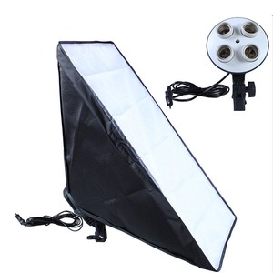 Photo-Video-Studio-Kit-Lighting-Softbox-50-70cm-E27-Socket-Lamp-Head-Holder