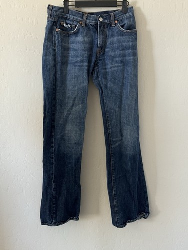 7 For All Mankind "A" Pocket Denim Herren Jeans Hergestellt in USA Größe 32" x 31" - Bild 2 von 9