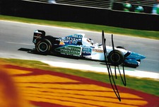 Gerhard Berger "Benetton" autograph signed 20x30 cm picture